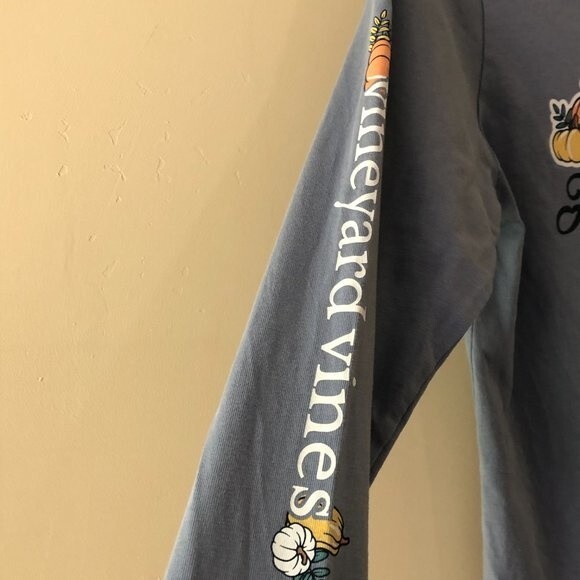 Vineyard Vines Shirt "Happy Thanksgiving" size M - Picture 5 of 7